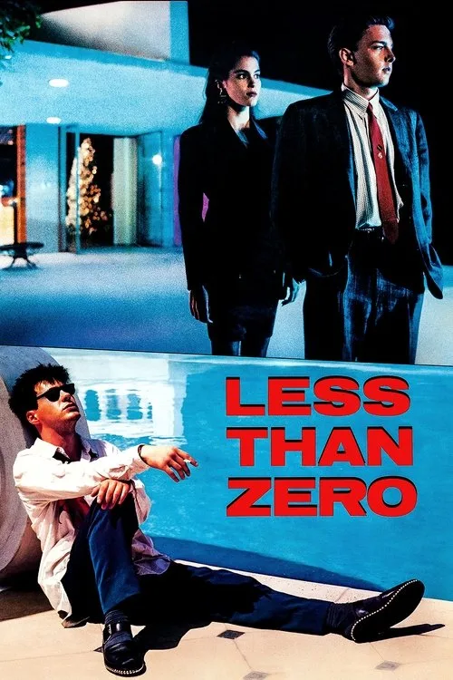 Less than Zero poster