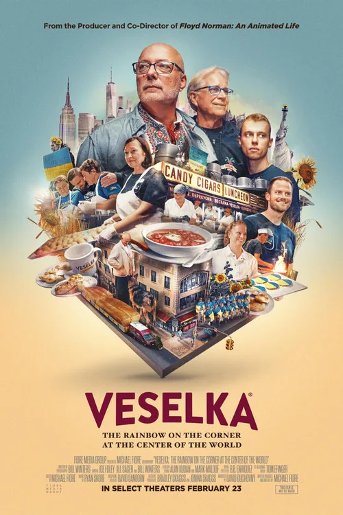 Veselka: The Rainbow on the Corner at the Center of the World poster